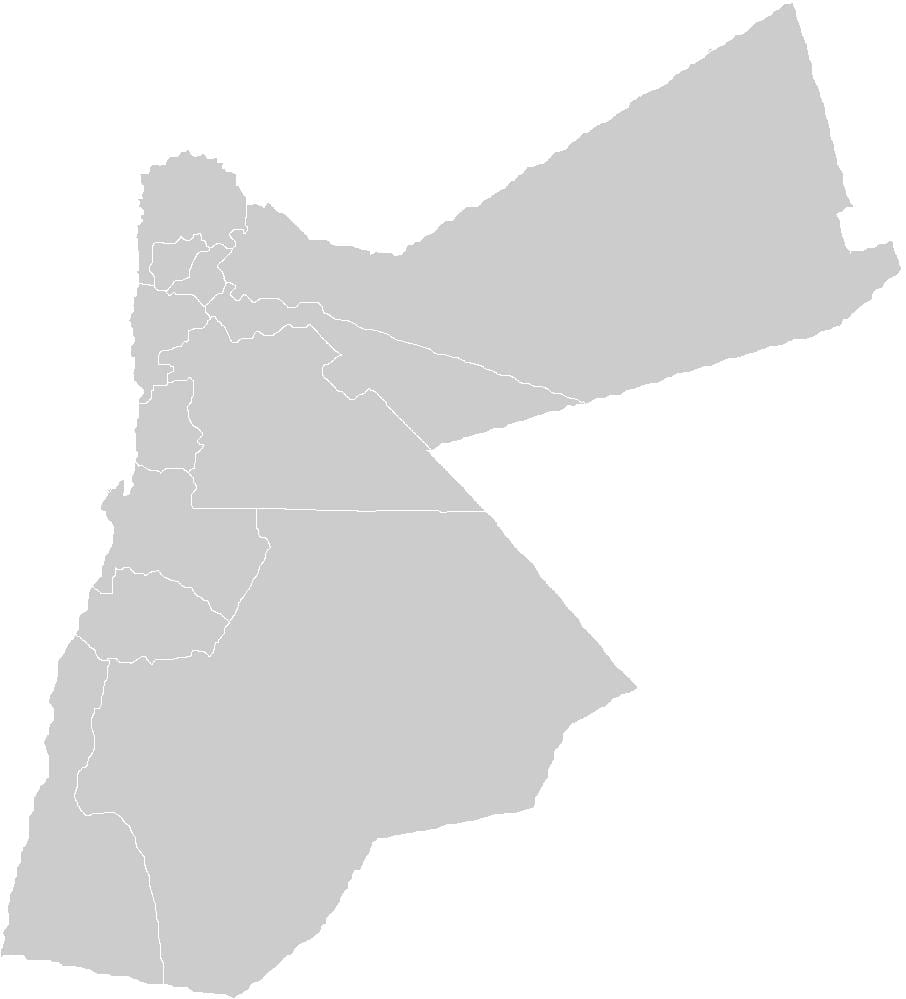 autt kort af Jordan
